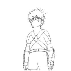 Disegno da colorare: naruto (Cartoni animati) #38071 - Pagine da Colorare Stampabili Gratuite