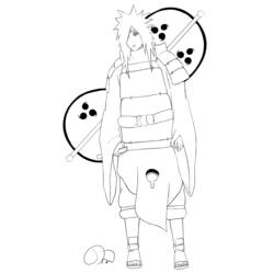 Disegno da colorare: naruto (Cartoni animati) #38105 - Pagine da Colorare Stampabili Gratuite