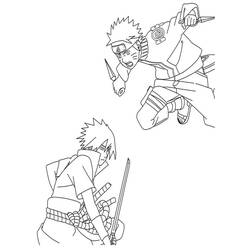 Disegno da colorare: naruto (Cartoni animati) #38158 - Pagine da Colorare Stampabili Gratuite