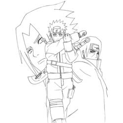 Disegno da colorare: naruto (Cartoni animati) #38230 - Pagine da Colorare Stampabili Gratuite