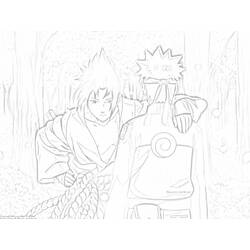 Disegno da colorare: naruto (Cartoni animati) #38360 - Pagine da Colorare Stampabili Gratuite