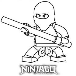 Disegno da colorare: ninjago (Cartoni animati) #23987 - Pagine da Colorare Stampabili Gratuite