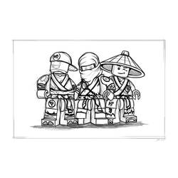 Disegno da colorare: ninjago (Cartoni animati) #24028 - Pagine da Colorare Stampabili Gratuite