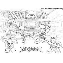 Disegno da colorare: ninjago (Cartoni animati) #24038 - Pagine da Colorare Stampabili Gratuite