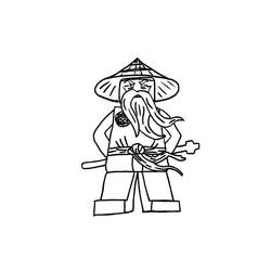 Disegno da colorare: ninjago (Cartoni animati) #24049 - Pagine da Colorare Stampabili Gratuite