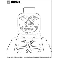 Disegno da colorare: ninjago (Cartoni animati) #24083 - Pagine da Colorare Stampabili Gratuite