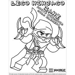 Disegno da colorare: ninjago (Cartoni animati) #24095 - Pagine da Colorare Stampabili Gratuite