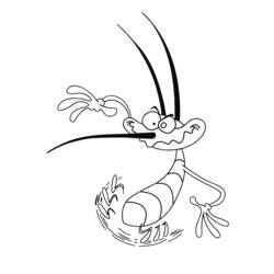 Disegno da colorare: Oggy e gli scarafaggi (Cartoni animati) #37874 - Pagine da Colorare Stampabili Gratuite