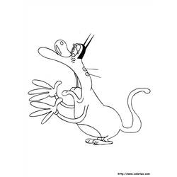 Disegno da colorare: Oggy e gli scarafaggi (Cartoni animati) #37879 - Pagine da Colorare Stampabili Gratuite
