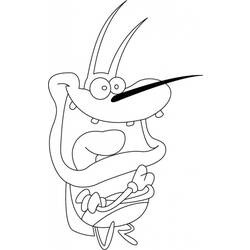 Disegno da colorare: Oggy e gli scarafaggi (Cartoni animati) #37884 - Pagine da Colorare Stampabili Gratuite