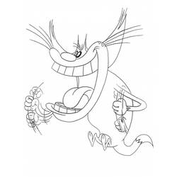 Disegno da colorare: Oggy e gli scarafaggi (Cartoni animati) #37889 - Pagine da Colorare Stampabili Gratuite
