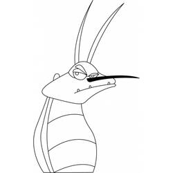 Disegno da colorare: Oggy e gli scarafaggi (Cartoni animati) #37894 - Pagine da Colorare Stampabili Gratuite