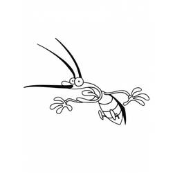 Disegno da colorare: Oggy e gli scarafaggi (Cartoni animati) #37939 - Pagine da Colorare Stampabili Gratuite