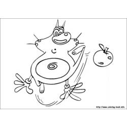 Disegno da colorare: Oggy e gli scarafaggi (Cartoni animati) #37959 - Pagine da Colorare Stampabili Gratuite