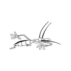 Disegno da colorare: Oggy e gli scarafaggi (Cartoni animati) #37999 - Pagine da Colorare Stampabili Gratuite