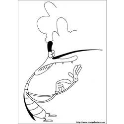 Disegno da colorare: Oggy e gli scarafaggi (Cartoni animati) #38030 - Pagine da Colorare Stampabili Gratuite