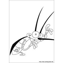 Disegno da colorare: Oggy e gli scarafaggi (Cartoni animati) #38038 - Pagine da Colorare Stampabili Gratuite