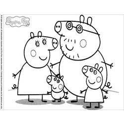 Disegno da colorare: Peppa Pig (Cartoni animati) #43938 - Pagine da Colorare Stampabili Gratuite