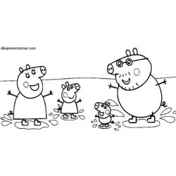 Disegno da colorare: Peppa Pig (Cartoni animati) #43962 - Pagine da Colorare Stampabili Gratuite