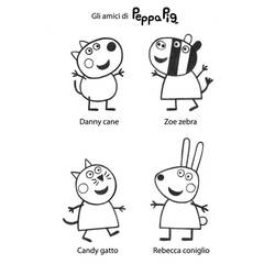 Disegno da colorare: Peppa Pig (Cartoni animati) #43963 - Pagine da Colorare Stampabili Gratuite