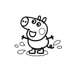 Disegno da colorare: Peppa Pig (Cartoni animati) #43988 - Pagine da Colorare Stampabili Gratuite
