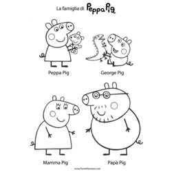 Disegno da colorare: Peppa Pig (Cartoni animati) #43997 - Pagine da Colorare Stampabili Gratuite