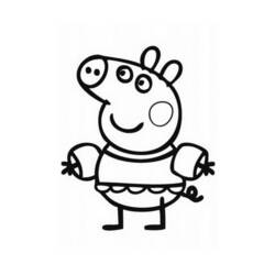 Disegno da colorare: Peppa Pig (Cartoni animati) #43998 - Pagine da Colorare Stampabili Gratuite