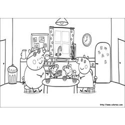 Disegno da colorare: Peppa Pig (Cartoni animati) #44023 - Pagine da Colorare Stampabili Gratuite