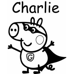 Disegno da colorare: Peppa Pig (Cartoni animati) #44035 - Pagine da Colorare Stampabili Gratuite