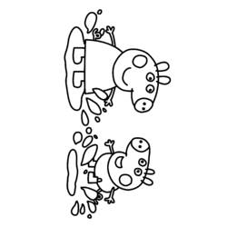 Disegno da colorare: Peppa Pig (Cartoni animati) #44040 - Pagine da Colorare Stampabili Gratuite