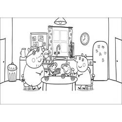 Disegno da colorare: Peppa Pig (Cartoni animati) #44063 - Pagine da Colorare Stampabili Gratuite