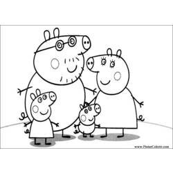 Disegno da colorare: Peppa Pig (Cartoni animati) #44065 - Pagine da Colorare Stampabili Gratuite