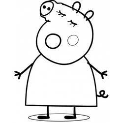 Disegno da colorare: Peppa Pig (Cartoni animati) #44067 - Pagine da Colorare Stampabili Gratuite