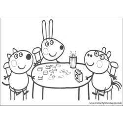 Disegno da colorare: Peppa Pig (Cartoni animati) #44068 - Pagine da Colorare Stampabili Gratuite