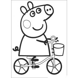Disegno da colorare: Peppa Pig (Cartoni animati) #44093 - Pagine da Colorare Stampabili Gratuite