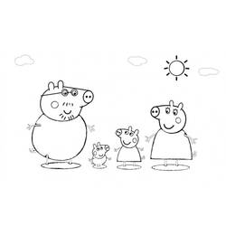 Disegno da colorare: Peppa Pig (Cartoni animati) #44100 - Pagine da Colorare Stampabili Gratuite