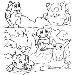 Disegno da colorare: pokemon (Cartoni animati) #24679 - Pagine da Colorare Stampabili Gratuite