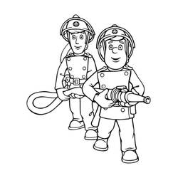 Disegno da colorare: Sam il pompiere (Cartoni animati) #39774 - Pagine da Colorare Stampabili Gratuite