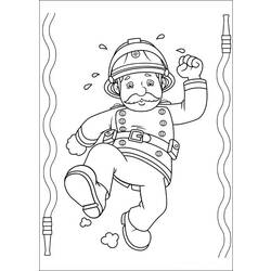 Disegno da colorare: Sam il pompiere (Cartoni animati) #39798 - Pagine da Colorare Stampabili Gratuite