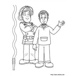 Disegno da colorare: Sam il pompiere (Cartoni animati) #39819 - Pagine da Colorare Stampabili Gratuite