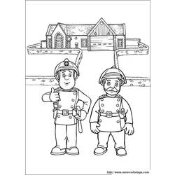Disegno da colorare: Sam il pompiere (Cartoni animati) #39841 - Pagine da Colorare Stampabili Gratuite