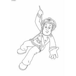 Disegno da colorare: Sam il pompiere (Cartoni animati) #39897 - Pagine da Colorare Stampabili Gratuite