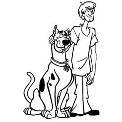 Disegno da colorare: Scooby Doo (Cartoni animati) #31313 - Pagine da Colorare Stampabili Gratuite
