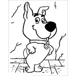 Disegno da colorare: Scooby Doo (Cartoni animati) #31315 - Pagine da Colorare Stampabili Gratuite