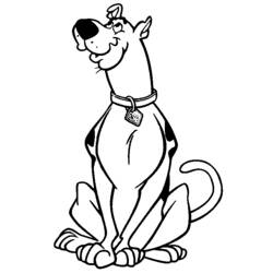 Disegno da colorare: Scooby Doo (Cartoni animati) #31320 - Pagine da Colorare Stampabili Gratuite