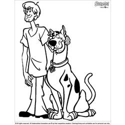 Disegno da colorare: Scooby Doo (Cartoni animati) #31334 - Pagine da Colorare Stampabili Gratuite
