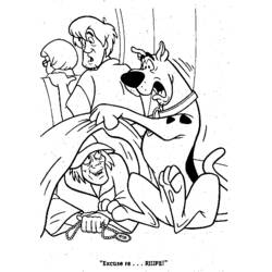 Disegno da colorare: Scooby Doo (Cartoni animati) #31358 - Pagine da Colorare Stampabili Gratuite