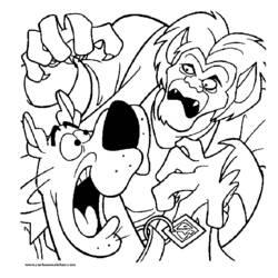 Disegno da colorare: Scooby Doo (Cartoni animati) #31370 - Pagine da Colorare Stampabili Gratuite