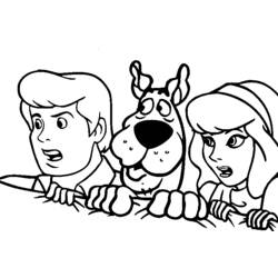 Disegno da colorare: Scooby Doo (Cartoni animati) #31374 - Pagine da Colorare Stampabili Gratuite