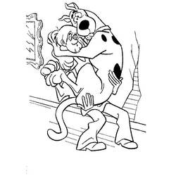 Disegno da colorare: Scooby Doo (Cartoni animati) #31384 - Pagine da Colorare Stampabili Gratuite